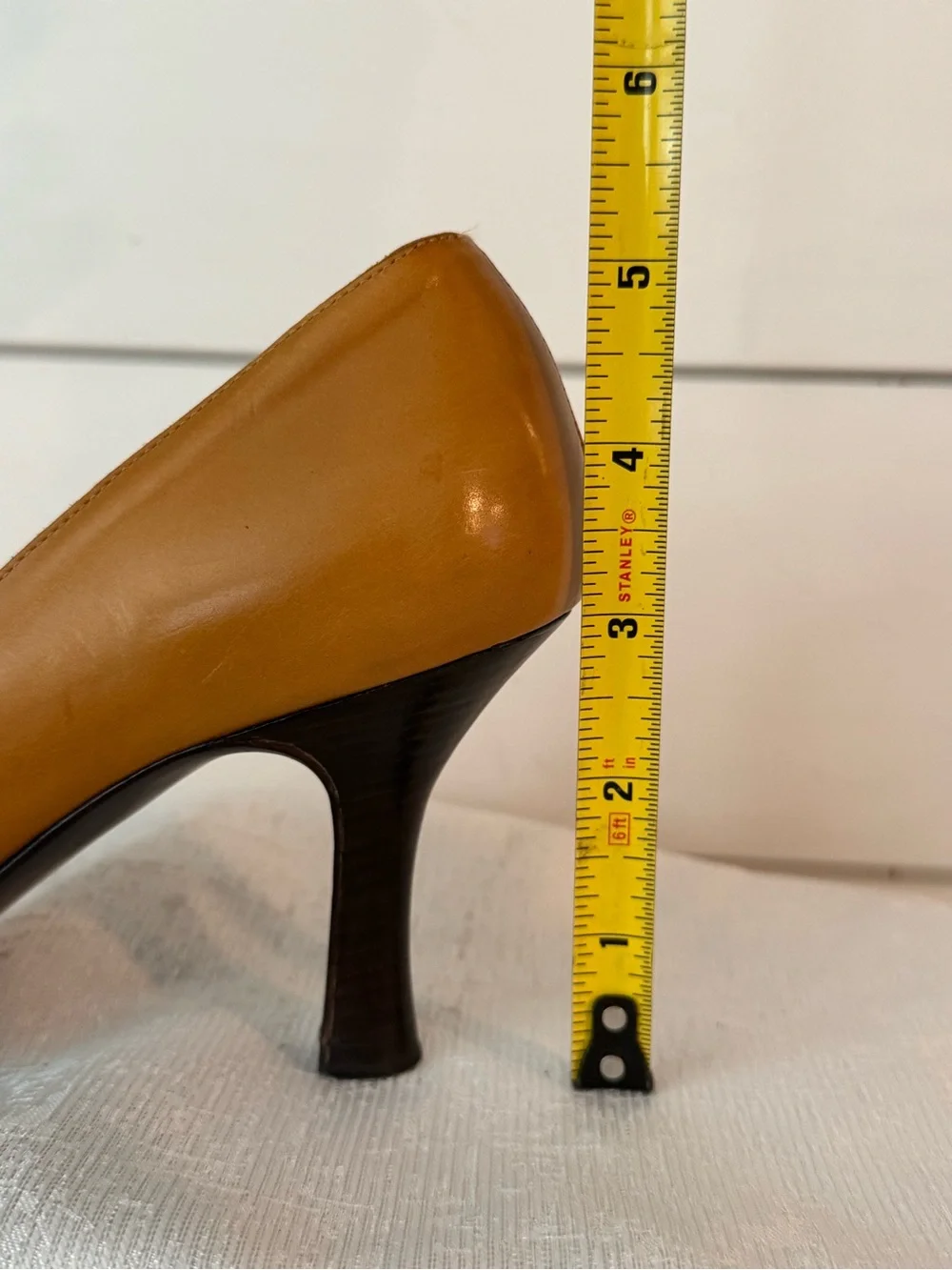 Fratelli Rossetti - Vintage Leather heals camel color